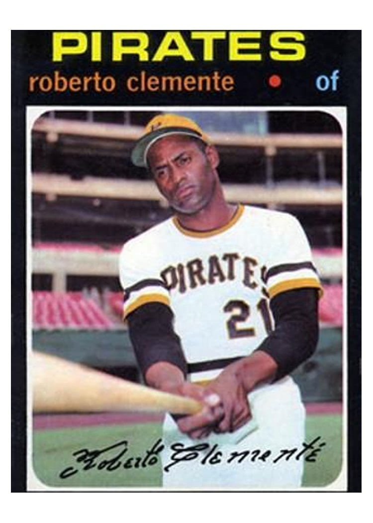 1971 Topps Base Set Roberto Clemente #630 card