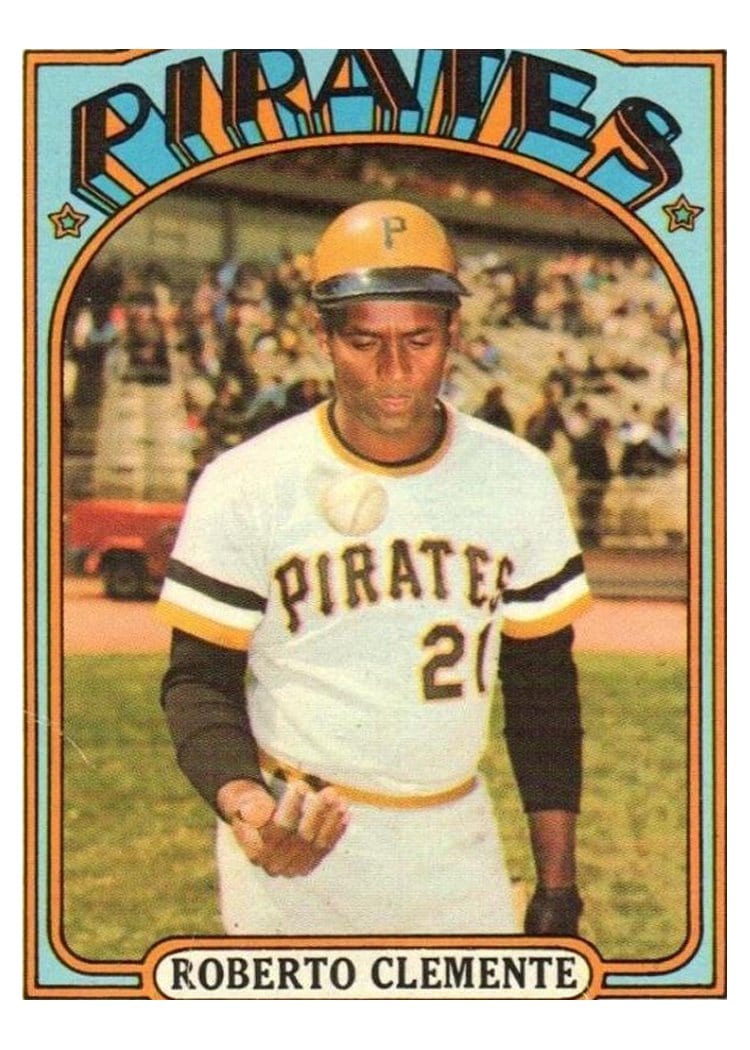1972 Topps Roberto Clemente #309 card