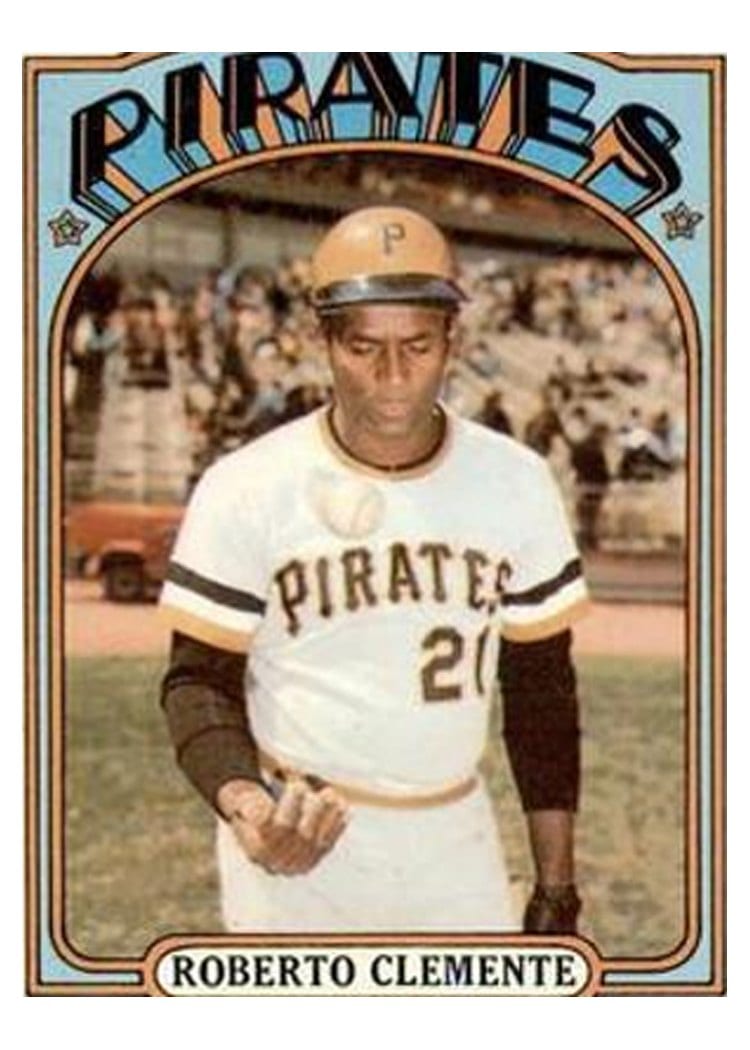 1972 Topps Base Set Roberto Clemente #309 card