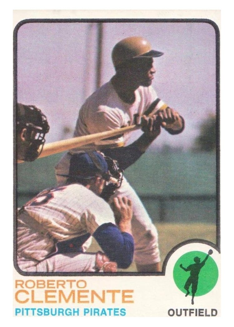 1973 Topps Roberto Clemente #50 card