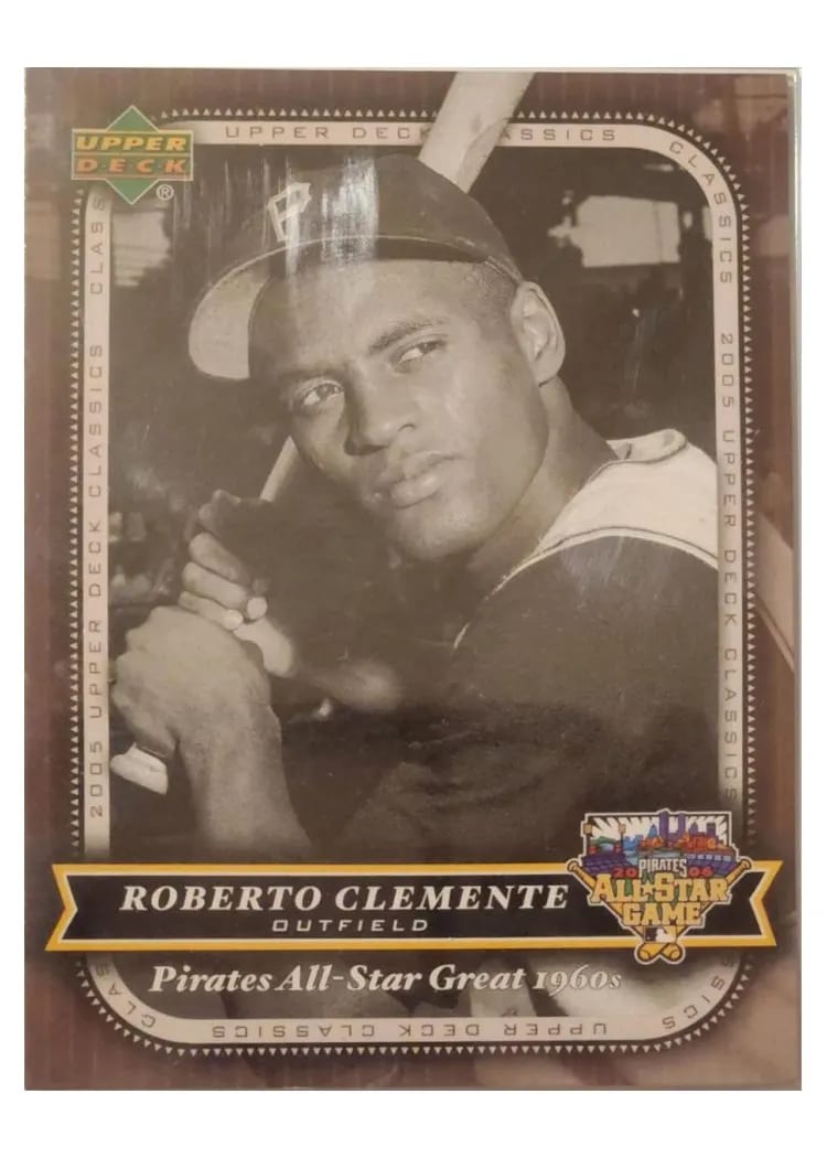 2005 Upper Deck All Star Classics Roberto Clemente #PP3 card