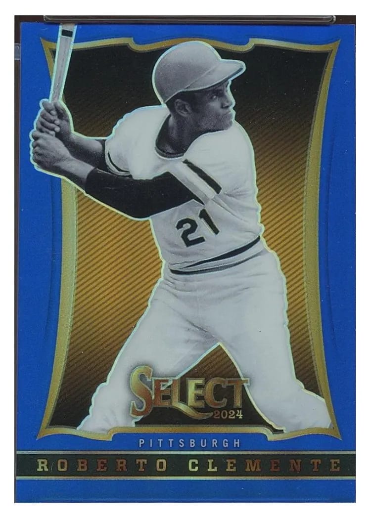 2024 Panini Select Select Throwback Roberto Clemente #9 card