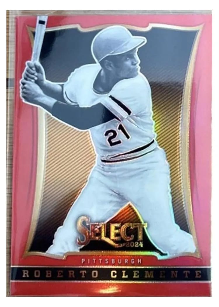 2024 Panini Select Select Throwback Roberto Clemente #9 card