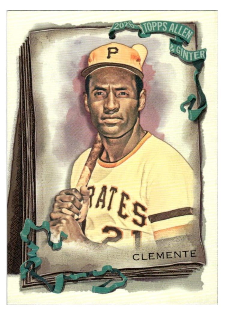2026 Topps Allen & Ginter Roberto Clemente #21 card