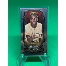 2024 Topps Allen & Ginter Chrome Mini Roberto Clemente (Pittsburgh Pirates) #124 card