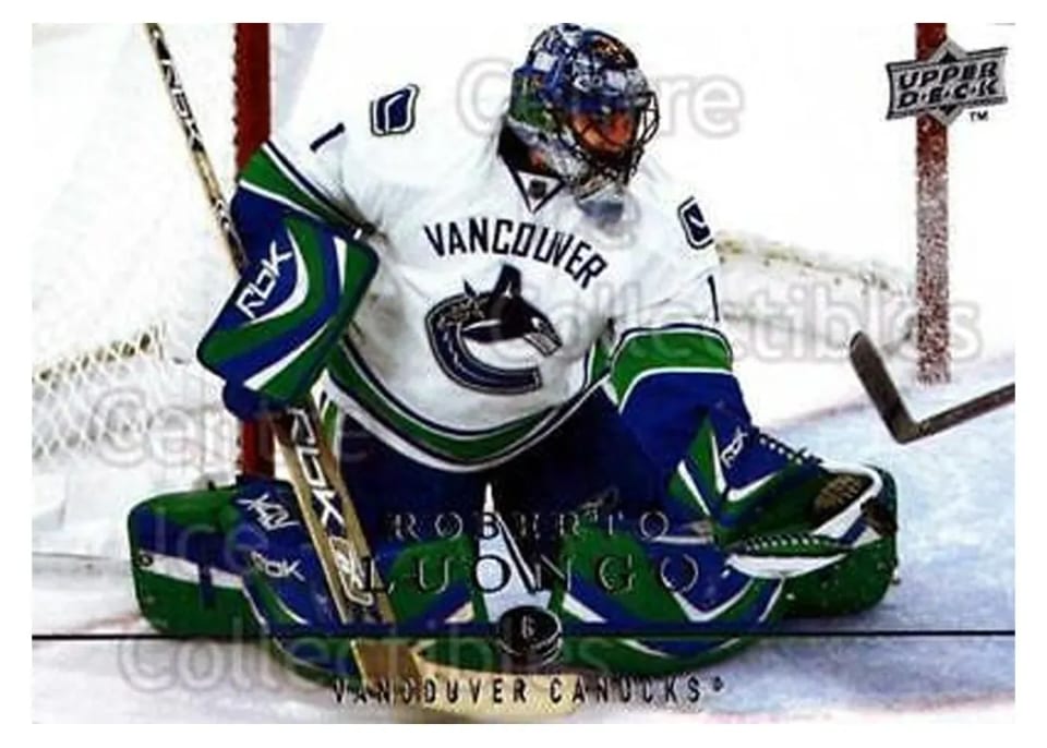 2008 Upper Deck Roberto Luongo #8 card