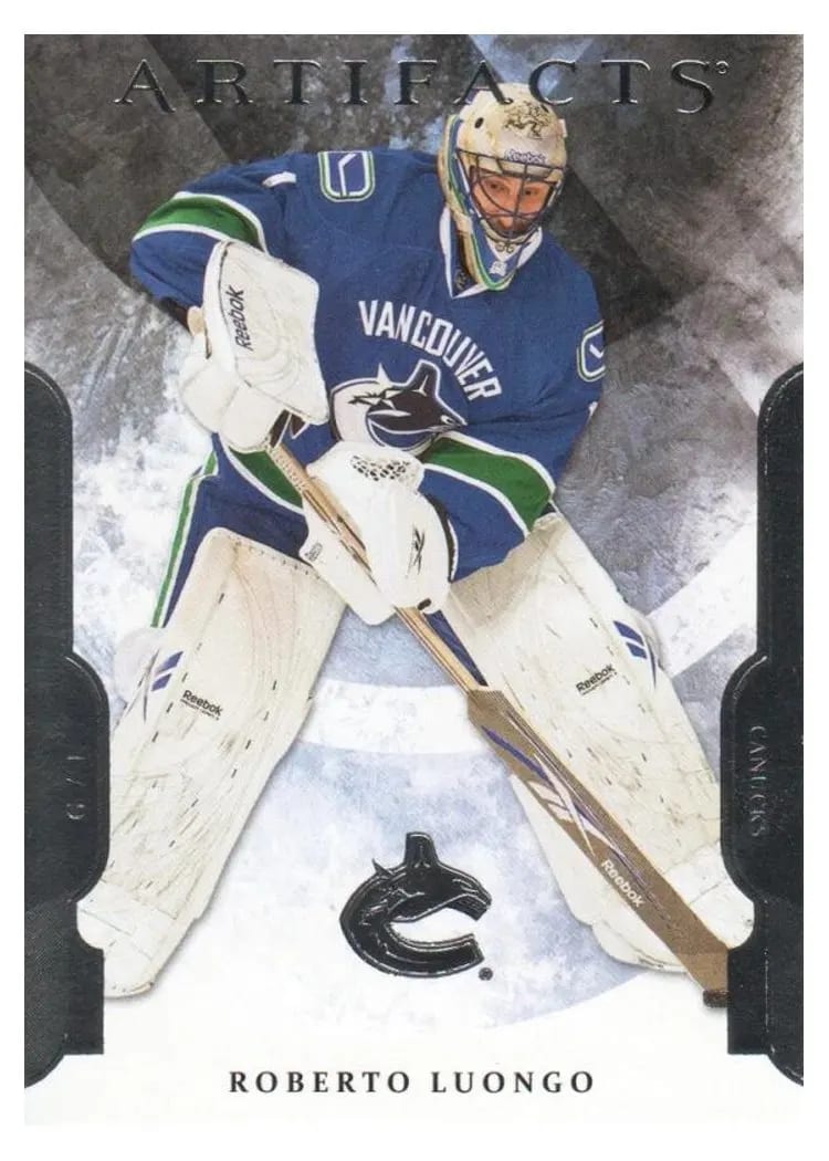 2011 Upper Deck Artifacts Roberto Luongo #1 card