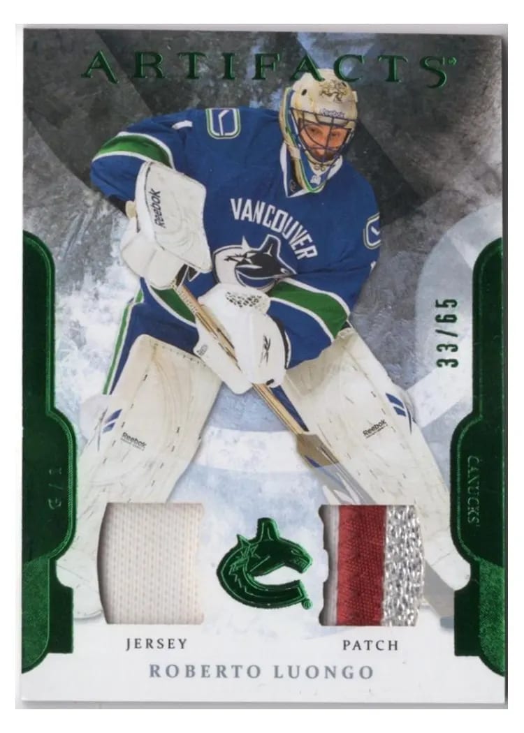 2011 Upper Deck Artifacts Roberto Luongo #1 card