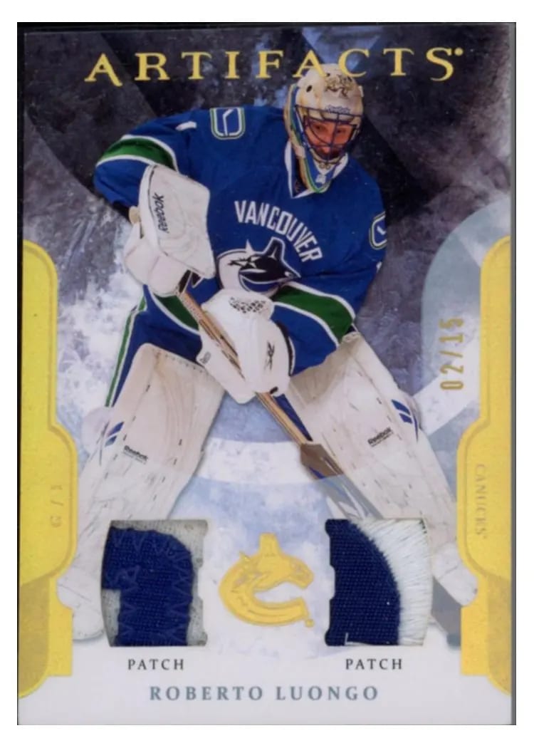 2011 Upper Deck Artifacts Roberto Luongo #1 card