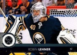 2017-18 Upper Deck Base Set Robin Lehner #273 card