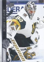 2020-21 Upper Deck Base Set Robin Lehner #431 card