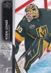 2021-22 Upper Deck Base Set Robin Lehner #429 card