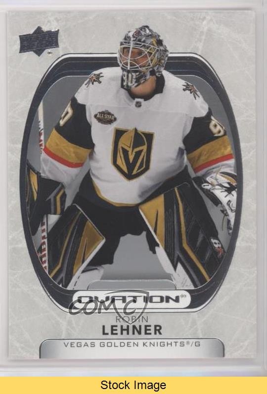 2021-22 Upper Deck Ovation Base Set Robin Lehner #62 card