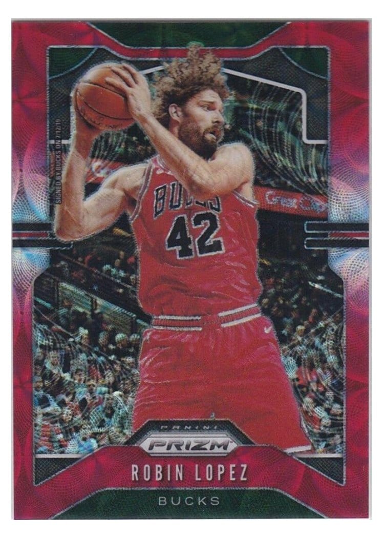 2019-20 Panini Prizm Base Set Robin Lopez #206 card