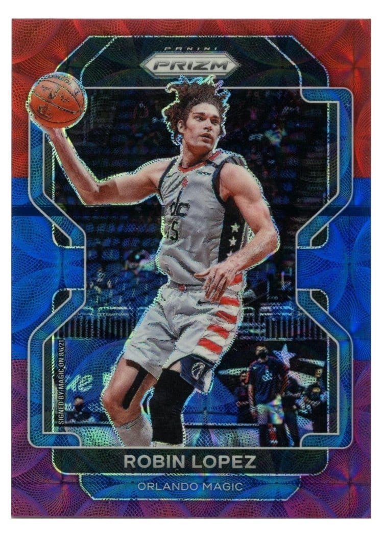 2021-22 Panini Prizm Base Set Robin Lopez #34 card