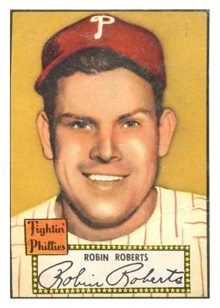 1952 Topps Robin Roberts #59 card