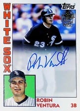 2025 Topps Archives Fan Favorite Autographs 1984 Robin Ventura #84FFA-RV