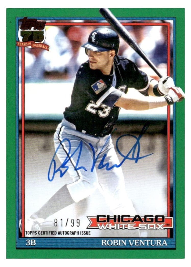 2026 Topps 1991 Topps Autographs Robin Ventura #91A-RV card