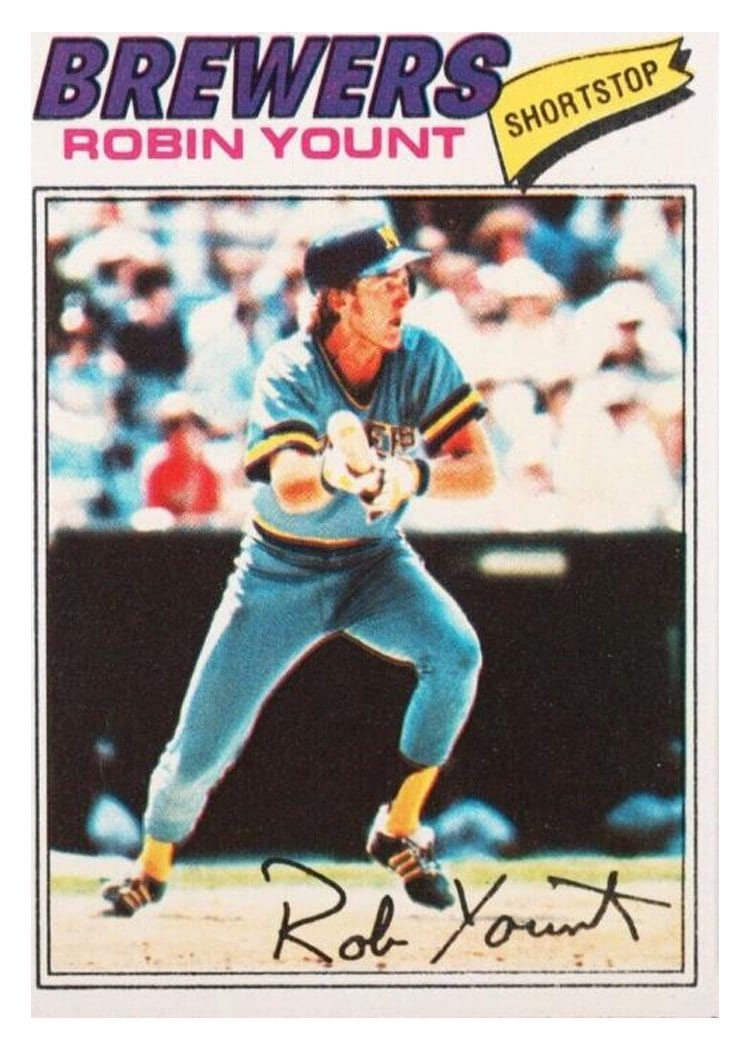 1977 Topps Robin Yount #635 card