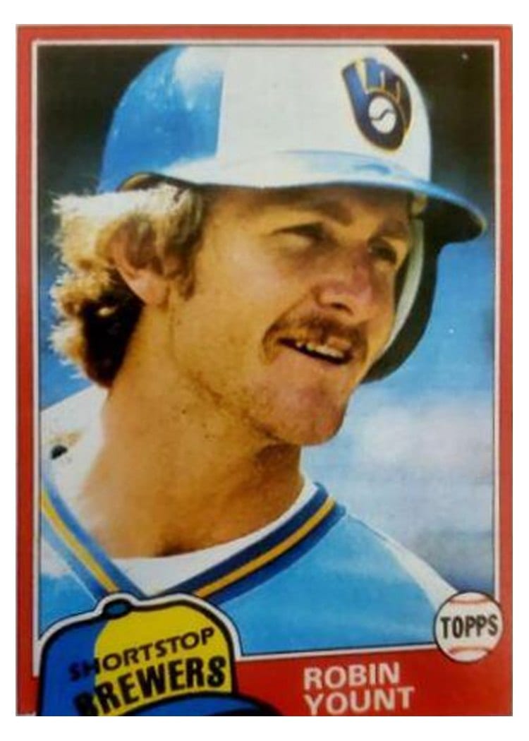 1981 Topps Robin Yount #515 card