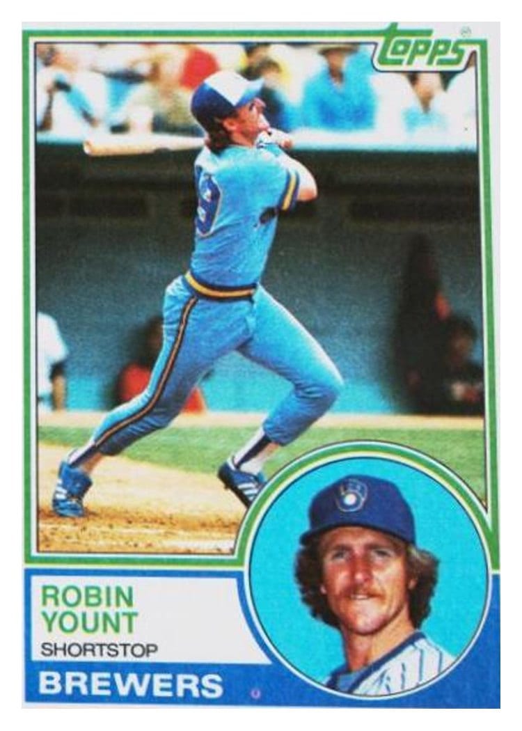 1983 Topps Robin Yount #350 card