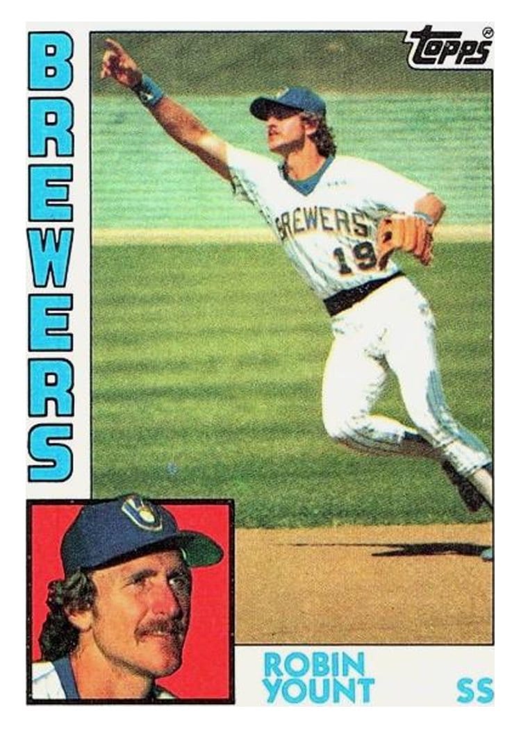 1984 Topps Robin Yount #10 card