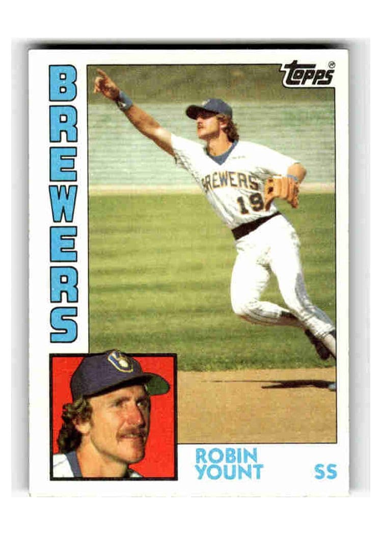 1984 Topps Base Set Robin Yount #10 card