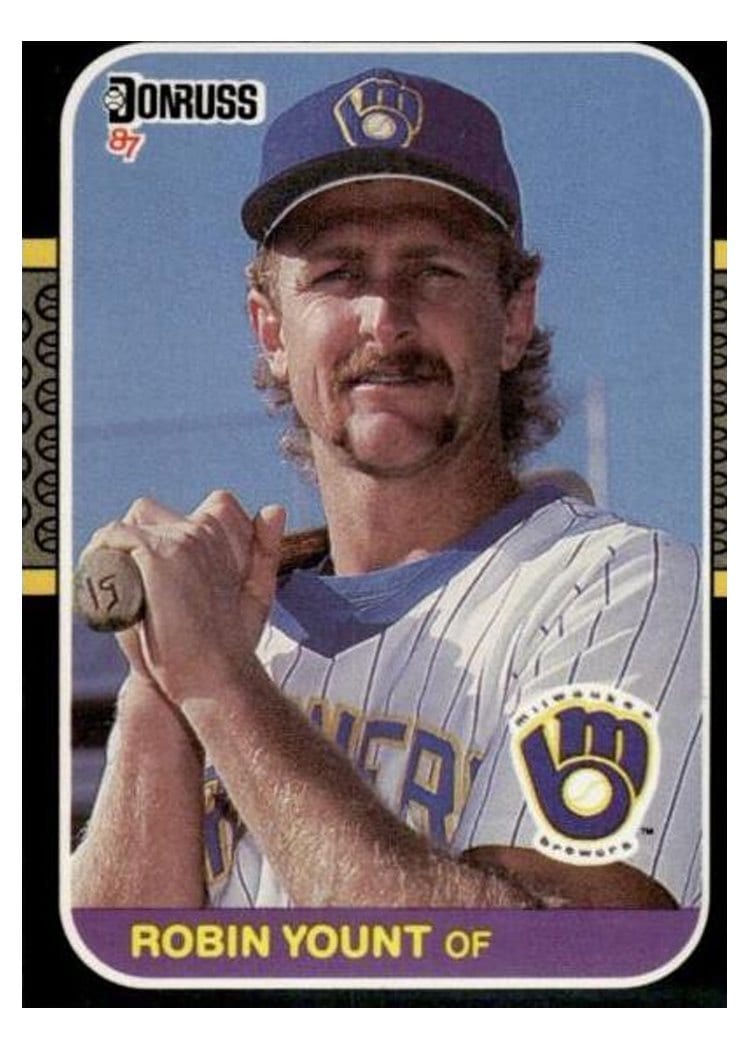 1987 Donruss Robin Yount #126 card
