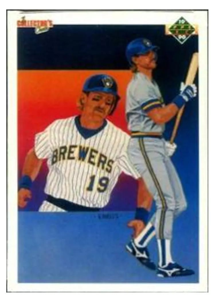 1990 Upper Deck Robin Yount #91 card