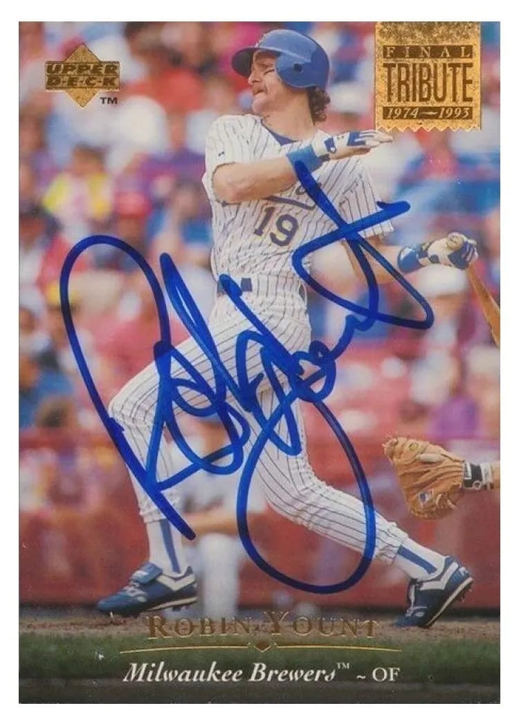 1995 Upper Deck Robin Yount #446 card