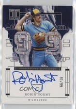 2024 Panini Impeccable Cooperstown Signatures Robin Yount #ICS-RY card