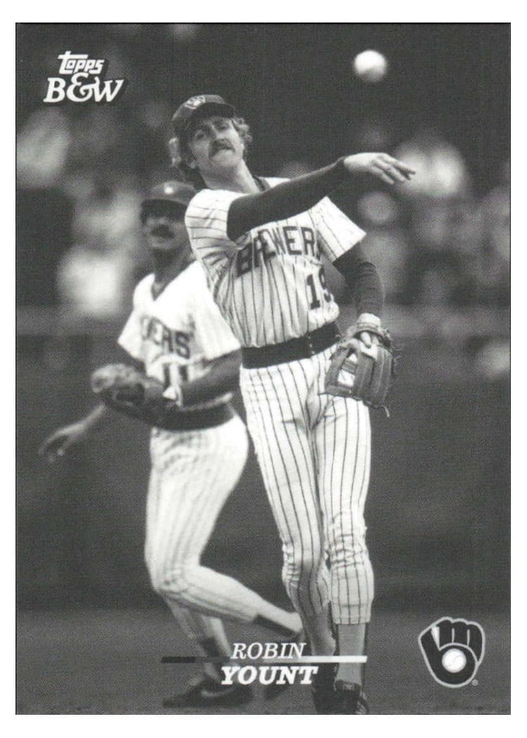 2024 Topps Black & White Base Set Robin Yount #13 card