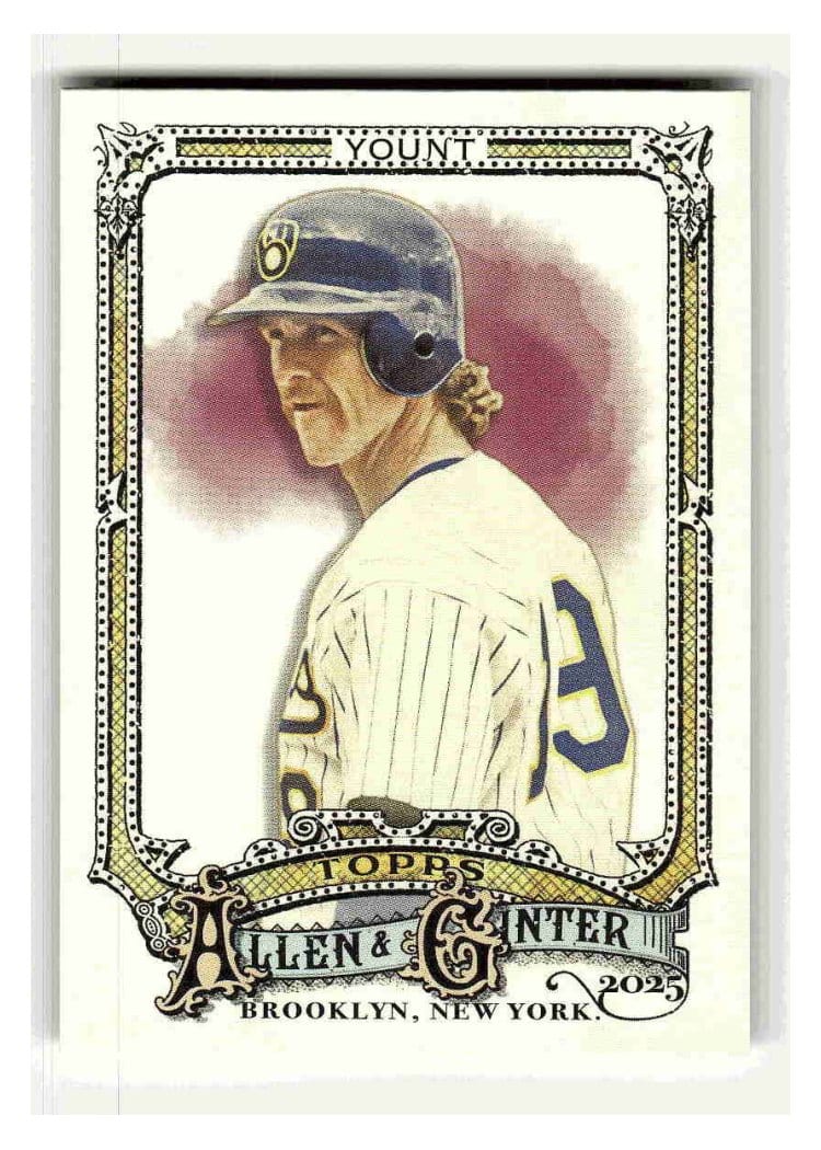 2025 Topps Allen & Ginter Base Set Robin Yount #321 card