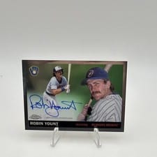 2025 Topps Chrome Platinum Autographs Robin Yount #CPA-RY card
