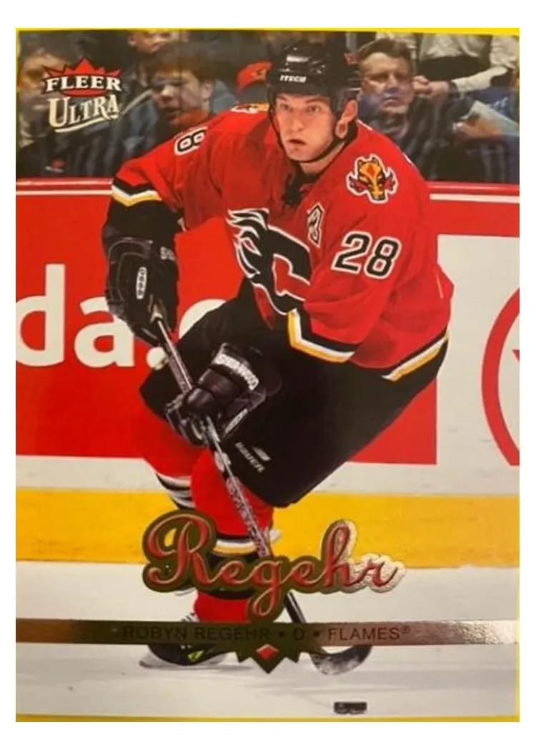 2005 Ultra Robyn Regehr #34 card