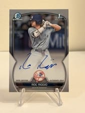 2023 Bowman Draft Chrome Prospect Autographs Roc Riggio #CDA-RR card