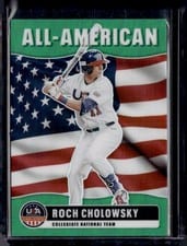 2026 Panini Stars and Stripes Prizm USA All-American Roch Cholowsky #7
