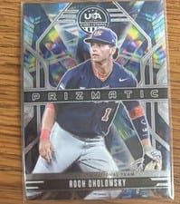 2026 Panini Stars & Stripes Prizm Prizmatic Roch Cholowsky #7