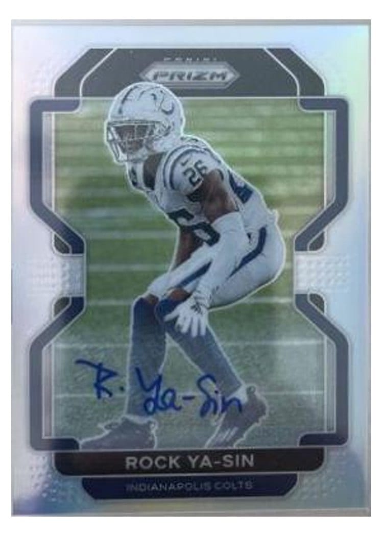 2021 Panini Prizm Base Set Rock Ya-Sin #28 card