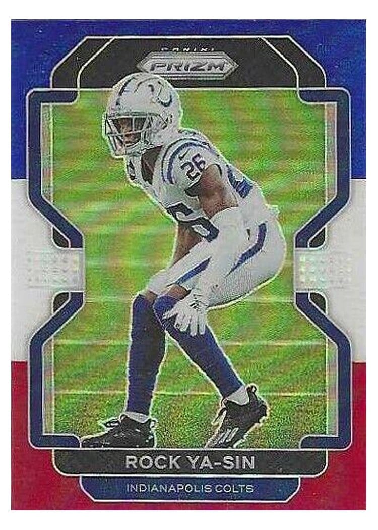 2021 Panini Prizm Base Set Rock Ya-Sin #28 card