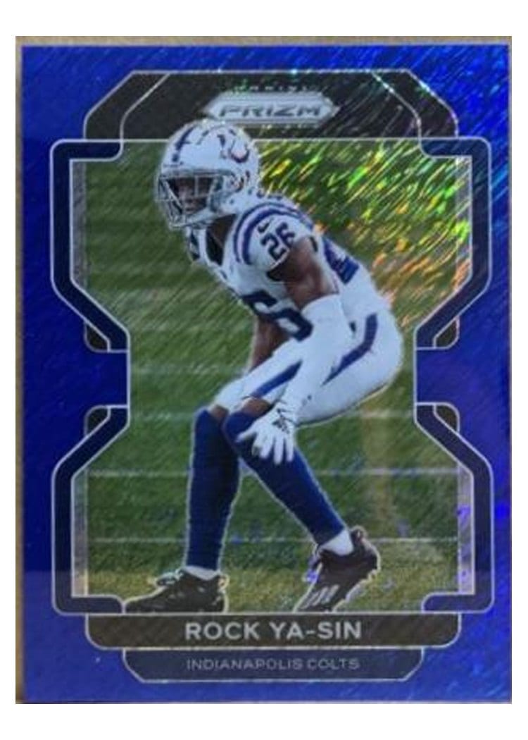 2021 Panini Prizm Base Set Rock Ya-Sin #28 card