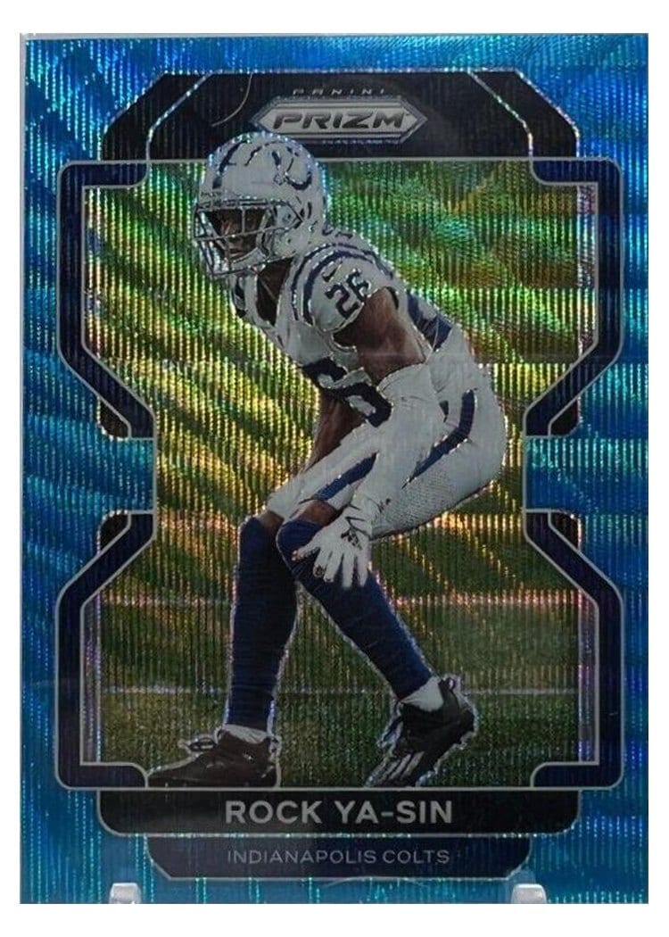 2021 Panini Prizm Base Set Rock Ya-Sin #28 card