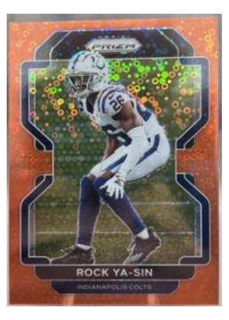 2021 Panini Prizm Base Set Rock Ya-Sin #28 card