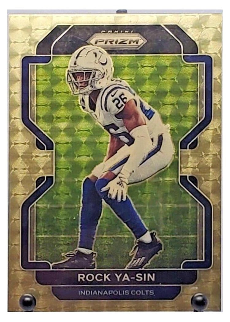 2021 Panini Prizm Base Set Rock Ya-Sin #28 card