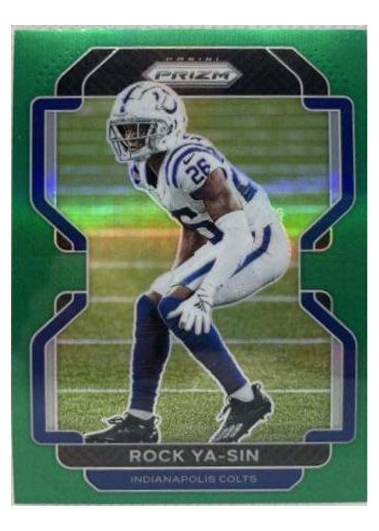 2021 Panini Prizm Base Set Rock Ya-Sin #28 card