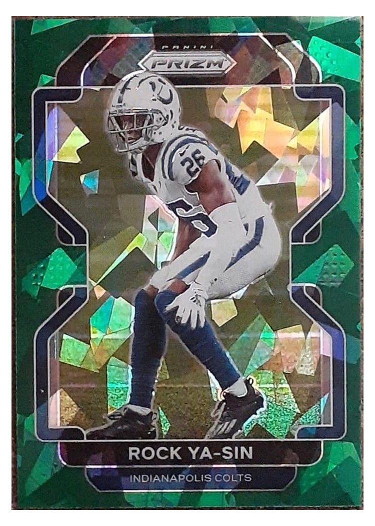 2021 Panini Prizm Base Set Rock Ya-Sin #28 card