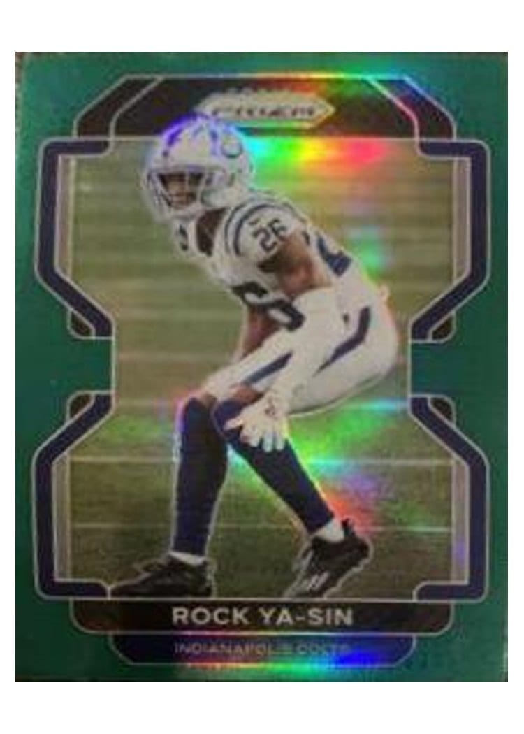 2021 Panini Prizm Base Set Rock Ya-Sin #28 card