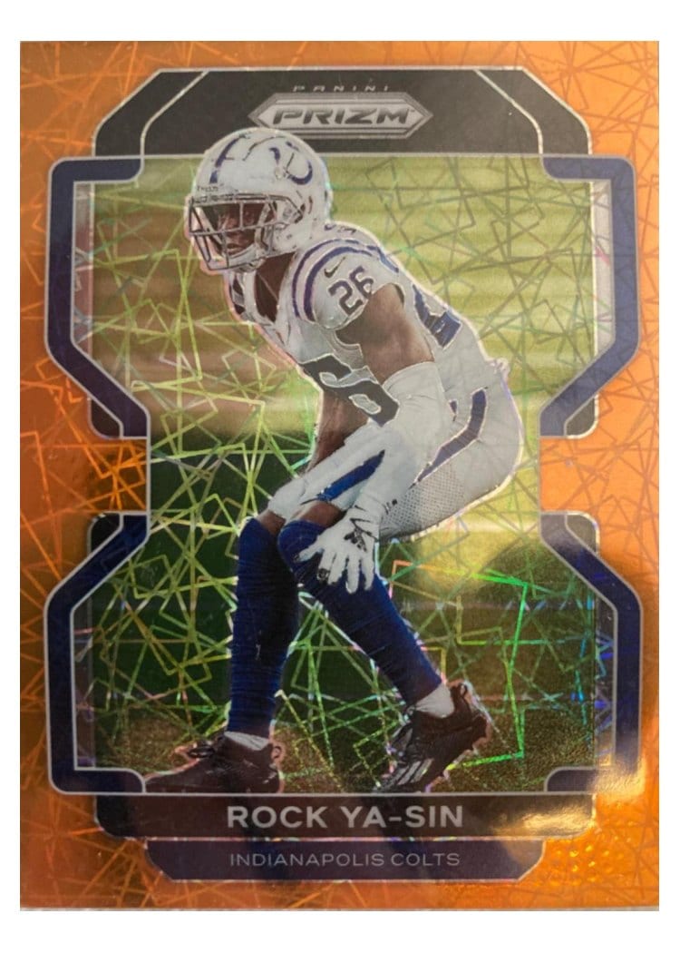 2021 Panini Prizm Base Set Rock Ya-Sin #28 card