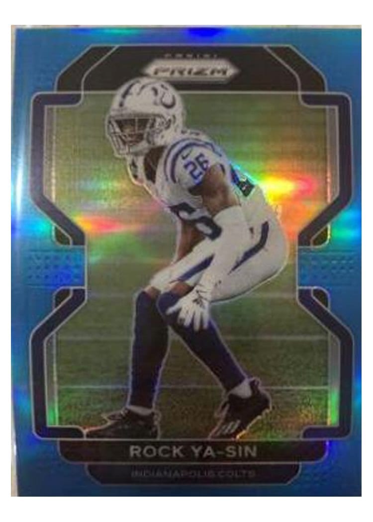 2021 Panini Prizm Base Set Rock Ya-Sin #28 card