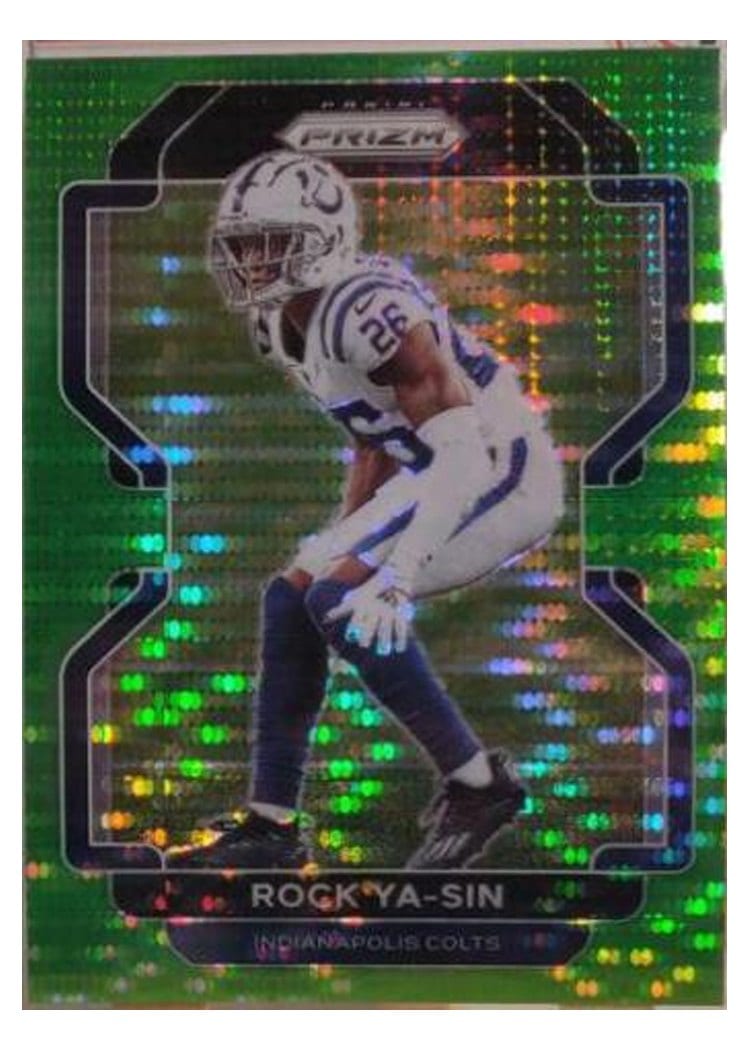 2021 Panini Prizm Base Set Rock Ya-Sin #28 card